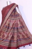 Exclusive Printed Pure Tussar Silk Saree Thread Work Border